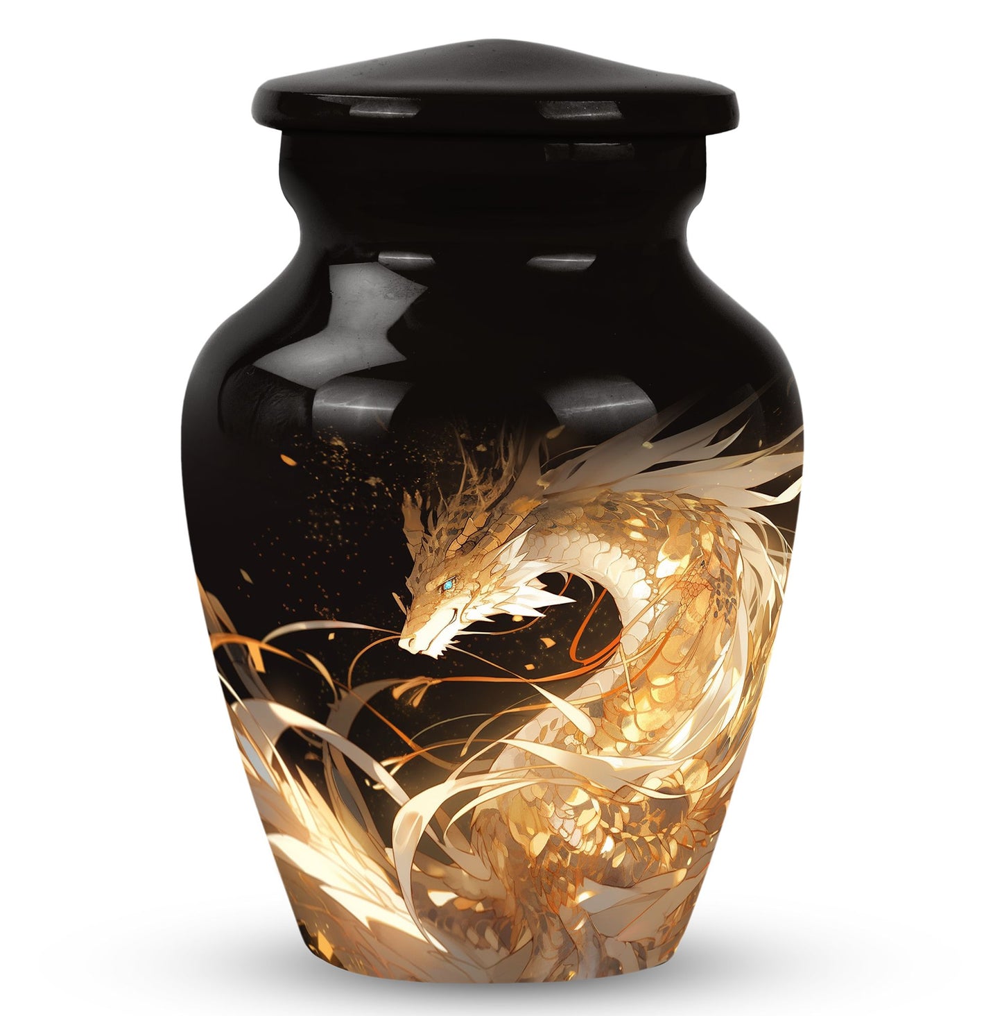  Dragon Urn 3 Inch Keepsake Pack of 2
