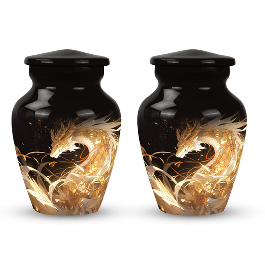  Dragon Urn 3 Inch Keepsake Pack of 4