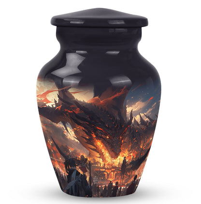 Personalized Beach Cremation Urn for Men & Women - 10-inch, 200 cu in - Yatskia