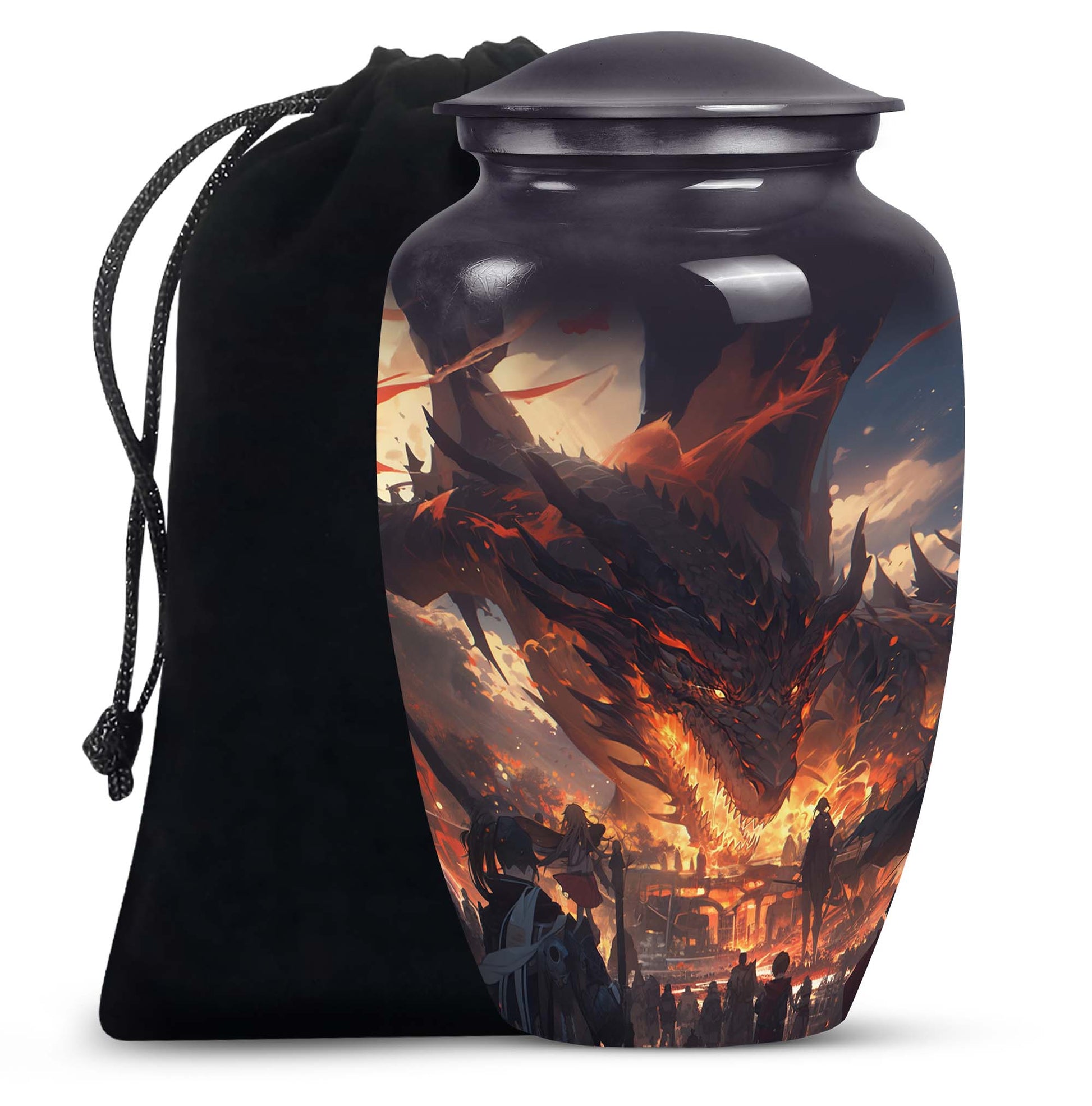 Dragon Cremation Urn for Human Ashes - Adult Urns For Men & Women