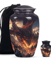Dragon Cremation Urn for Human Ashes - Adult Urns For Men & Women
