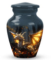 Golden Dragon Cremation Urn for Human Ashes - Funeral Urns For Adult