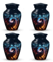 Dark Flame Dragon Cremation Urn for Human Ashes - Funeral Urns For Ashes
