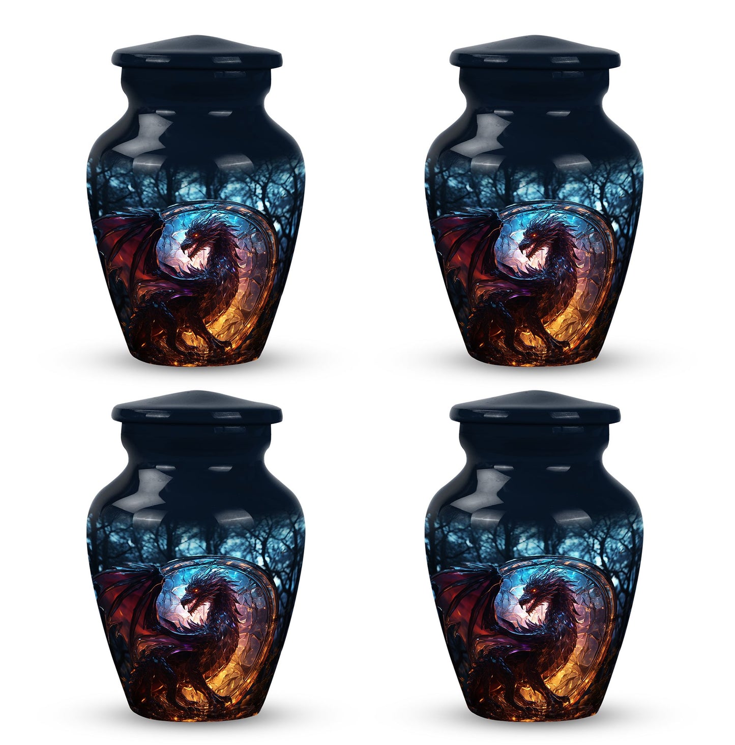 Personalized Beach Cremation Urn for Human Ashes - 10-inch, 200 cu in - Yatskia