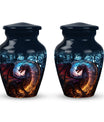 Dark Flame Dragon Cremation Urn for Human Ashes - Funeral Urns For Ashes