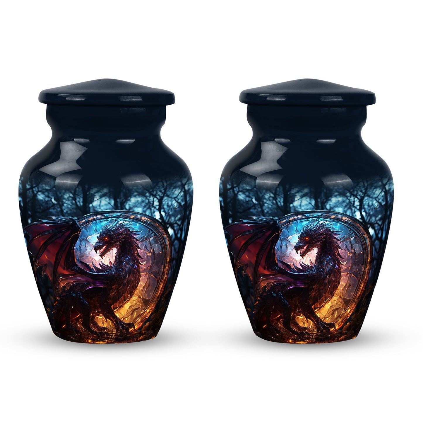 Personalized Beach Cremation Urn for Human Ashes - 10-inch, 200 cu in - Yatskia