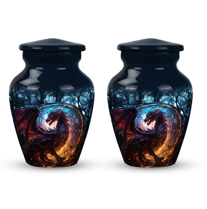 Personalized Beach Cremation Urn for Human Ashes - 10-inch, 200 cu in - Yatskia