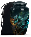 Dragon's Forest Awakening - Dragon Urns Funeral Large Cremation Urns
