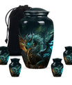 Dragon's Forest Awakening - Dragon Urns Funeral Large Cremation Urns