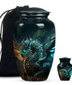 Dragon's Forest Awakening - Dragon Urns Funeral Large Cremation Urns