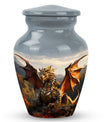 Golden Dragon Cremation Urn for Human Ashes - Large Urn For Mom