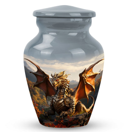 Personalized Beach Cremation Urn for Mom - 10-inch, 200 cu in - Yatskia
