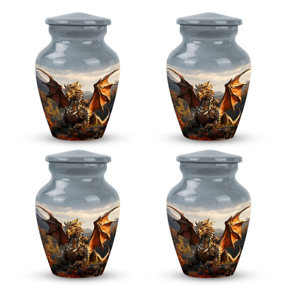 Personalized Beach Cremation Urn for Mom - 10-inch, 200 cu in - Yatskia