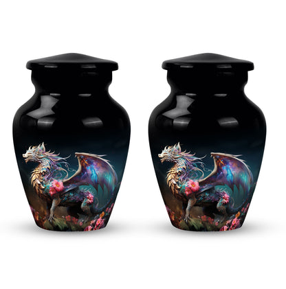 Colorful Dragon Urn For Sale - Dragon Urns Funeral Large Cremation Urns