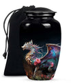 Colorful Dragon Urn For Sale - Dragon Urns Funeral Large Cremation Urns