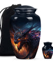Cosmic Dragon's Roar Urn - Large & Small Cremation Urns For Ashes