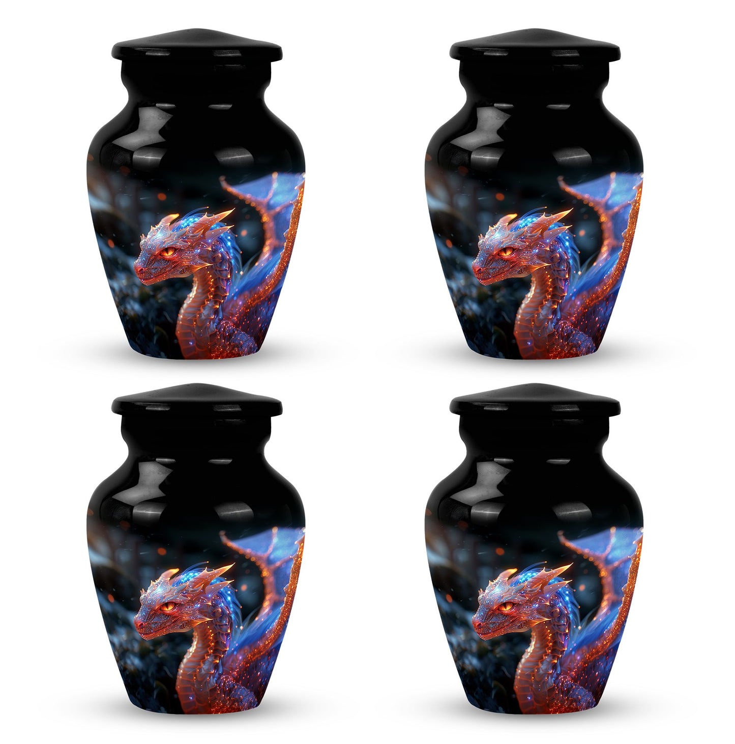 Pink Personalized Beach Cremation Urn for Human Ashes - 10-inch, 200 cu in - Yatskia