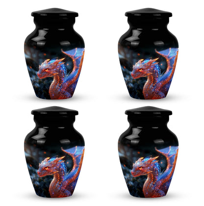 Pink Personalized Beach Cremation Urn for Human Ashes - 10-inch, 200 cu in - Yatskia