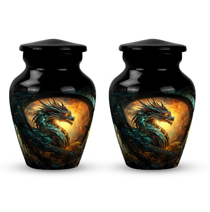 Personalized Beach Cremation Urn for Adult - 10-inch, 200 cu in - Yatskia