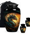Dragon Fire Cremation Urn for Human Ashes - Burial Urns For Adult