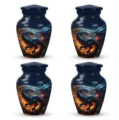 Personalized Beach Cremation Urn for Human Ashes - 10-inch, 200 cu in - Yatskia