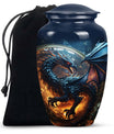 Dragon Memorial Urn - Dragon Urns Funeral Large Cremation Urns