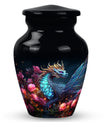 Dragon Moonlit Roses Urn - Dragon Urns Funeral Large  Urns