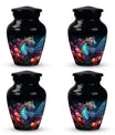 Dragon Moonlit Roses Urn - Dragon Urns Funeral Large  Urns