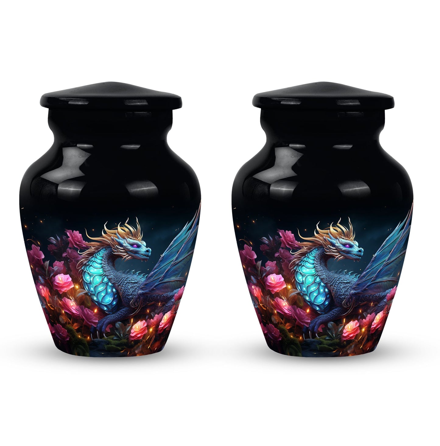Personalized Beach Cremation Urn for Human Ashes - 10-inch, 200 cu in - Yatskia