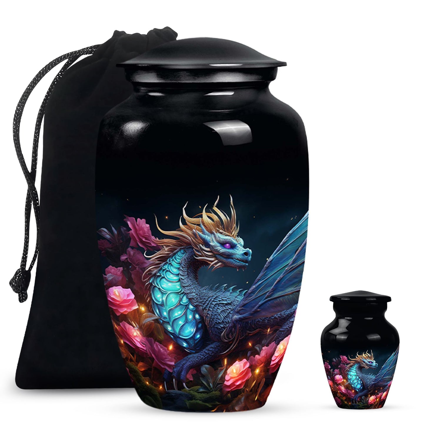 Personalized Beach Cremation Urn for Human Ashes - 10-inch, 200 cu in - Yatskia