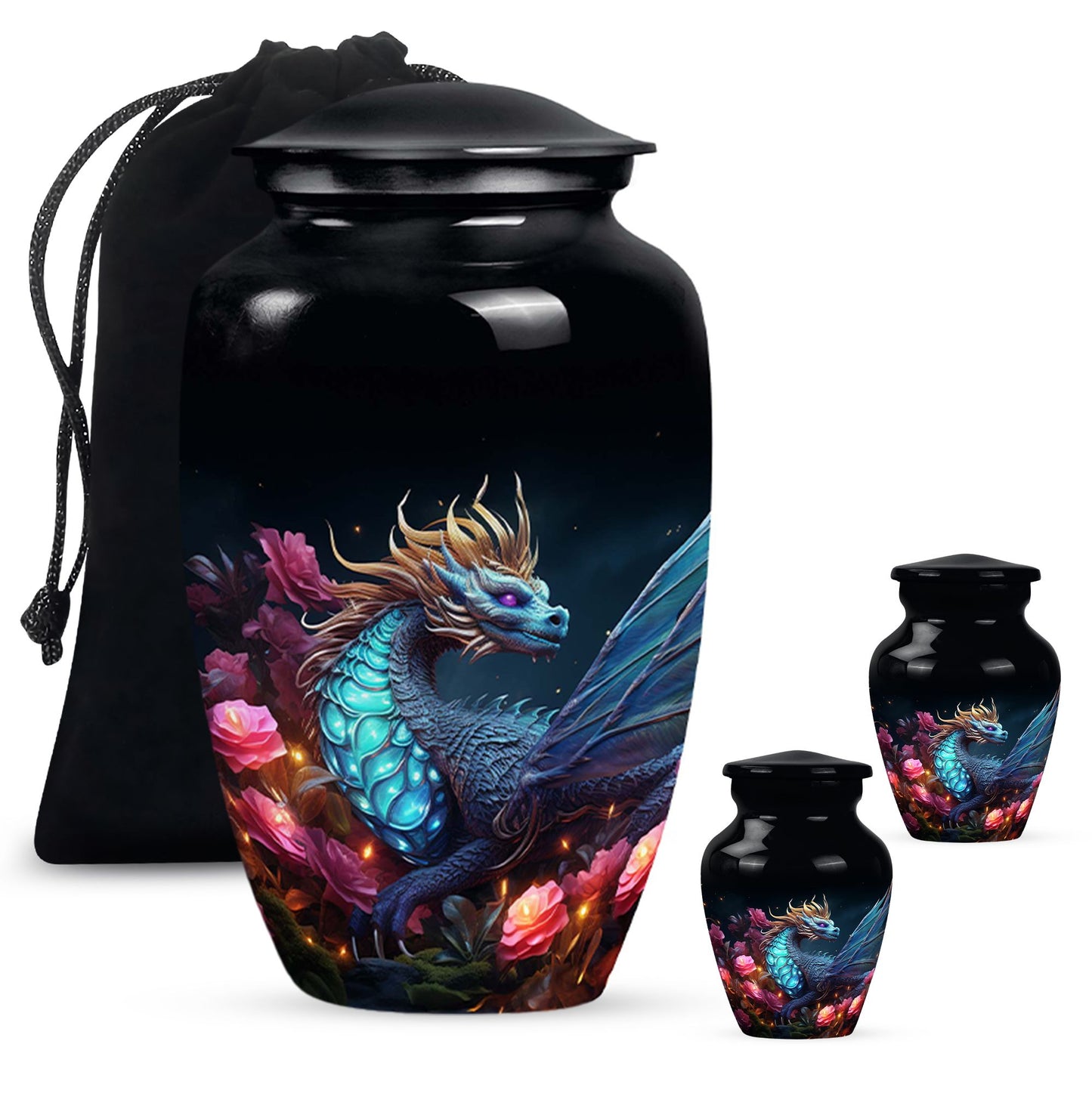 Personalized Beach Cremation Urn for Human Ashes - 10-inch, 200 cu in - Yatskia