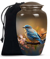Spring Blossom - Bird Urns Funeral Large Cremation Urns For Ashes