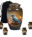 Spring Blossom - Bird Urns Funeral Large Cremation Urns For Ashes