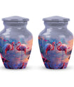 Flamingo Love Cremation Urn for Human Ashes - Cremation Urns For Adult