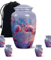 Flamingo Love Cremation Urn for Human Ashes - Cremation Urns For Adult