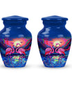 Vibrant Flamingo Fantasy - Bird Urns Funeral Large Cremation Urns