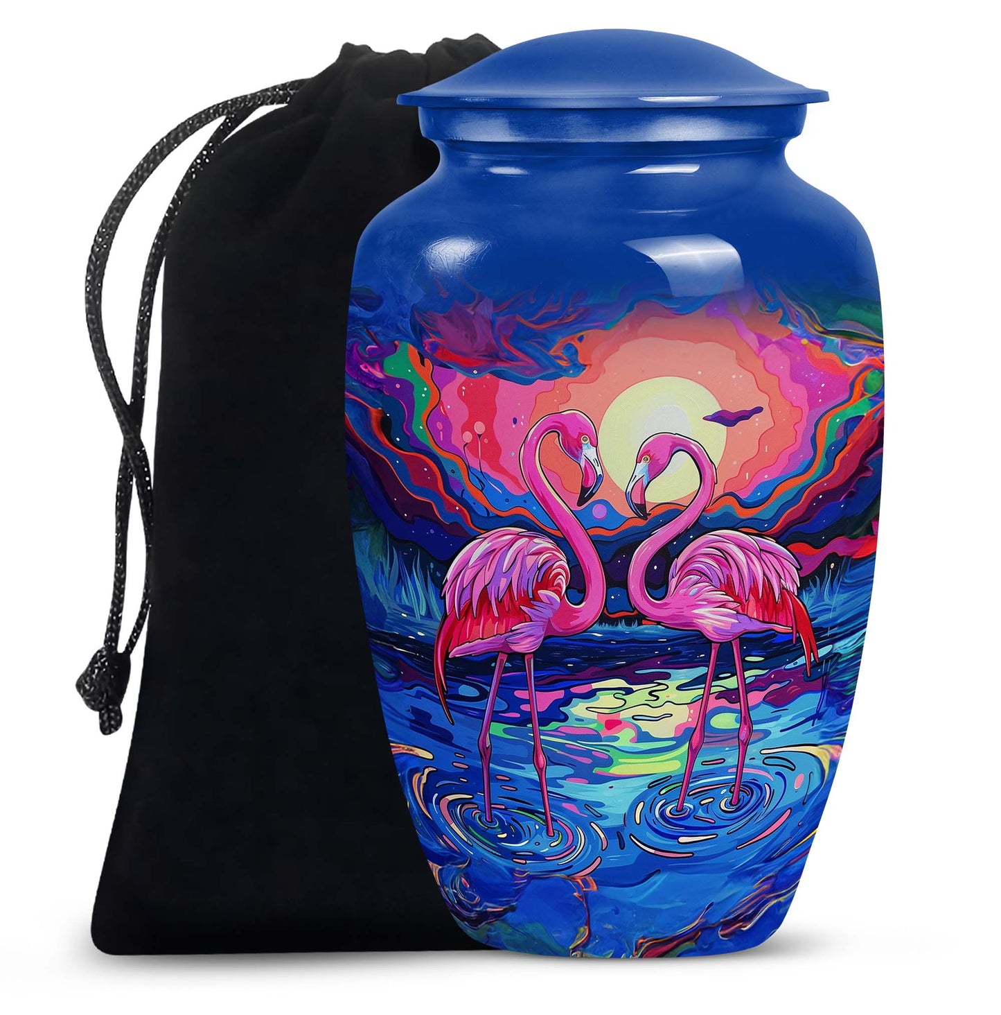 Personalized Bird Cremation Urn for Human Ashes - 10-inch, 200 cu in - Yatskia