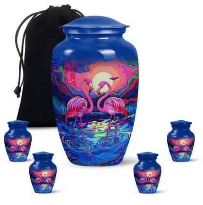 Personalized Bird Cremation Urn for Human Ashes - 10-inch, 200 cu in - Yatskia