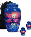 Vibrant Flamingo Fantasy - Bird Urns Funeral Large Cremation Urns