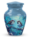 Two Sparrows Cremation Urn for Human Ashes - Cremation Urn For Adults