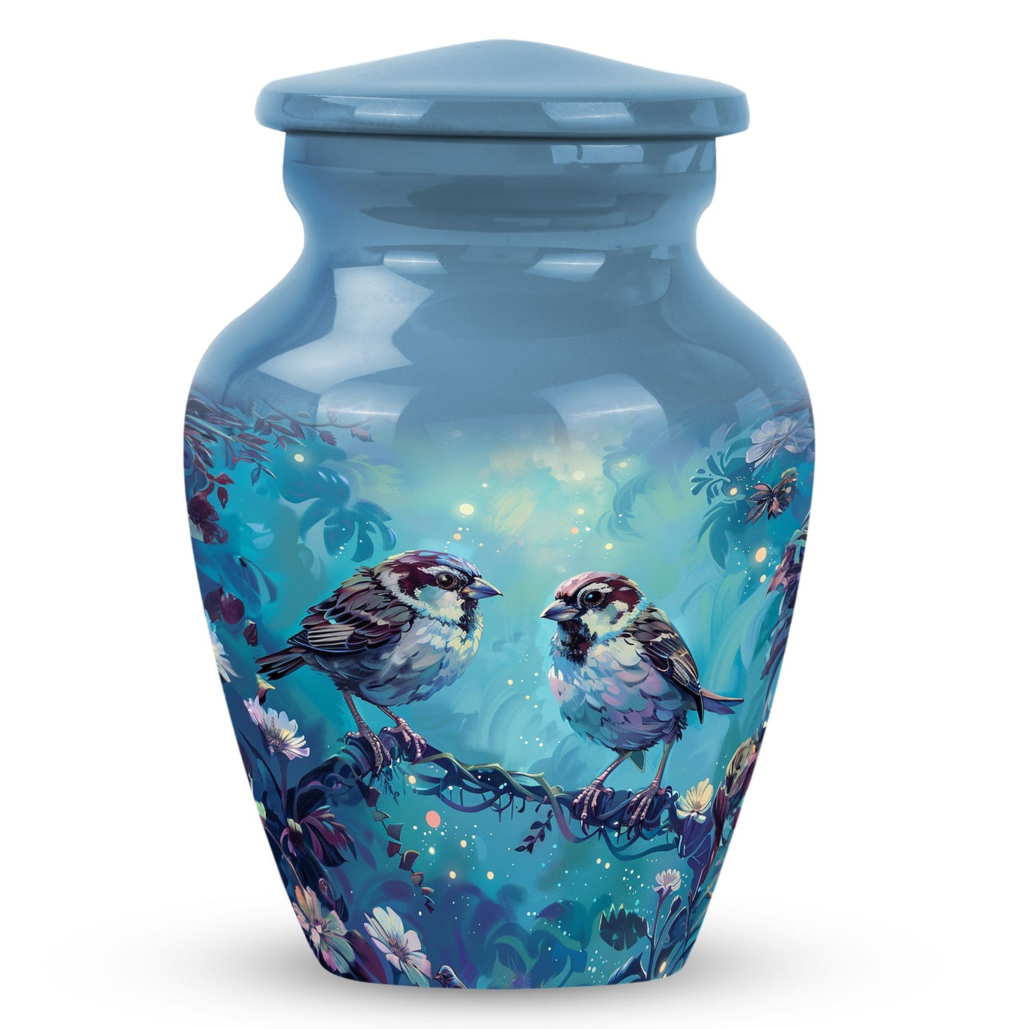Personalized Bird Cremation Urn for Adults - 10-inch, 200 cu in - Yatskia