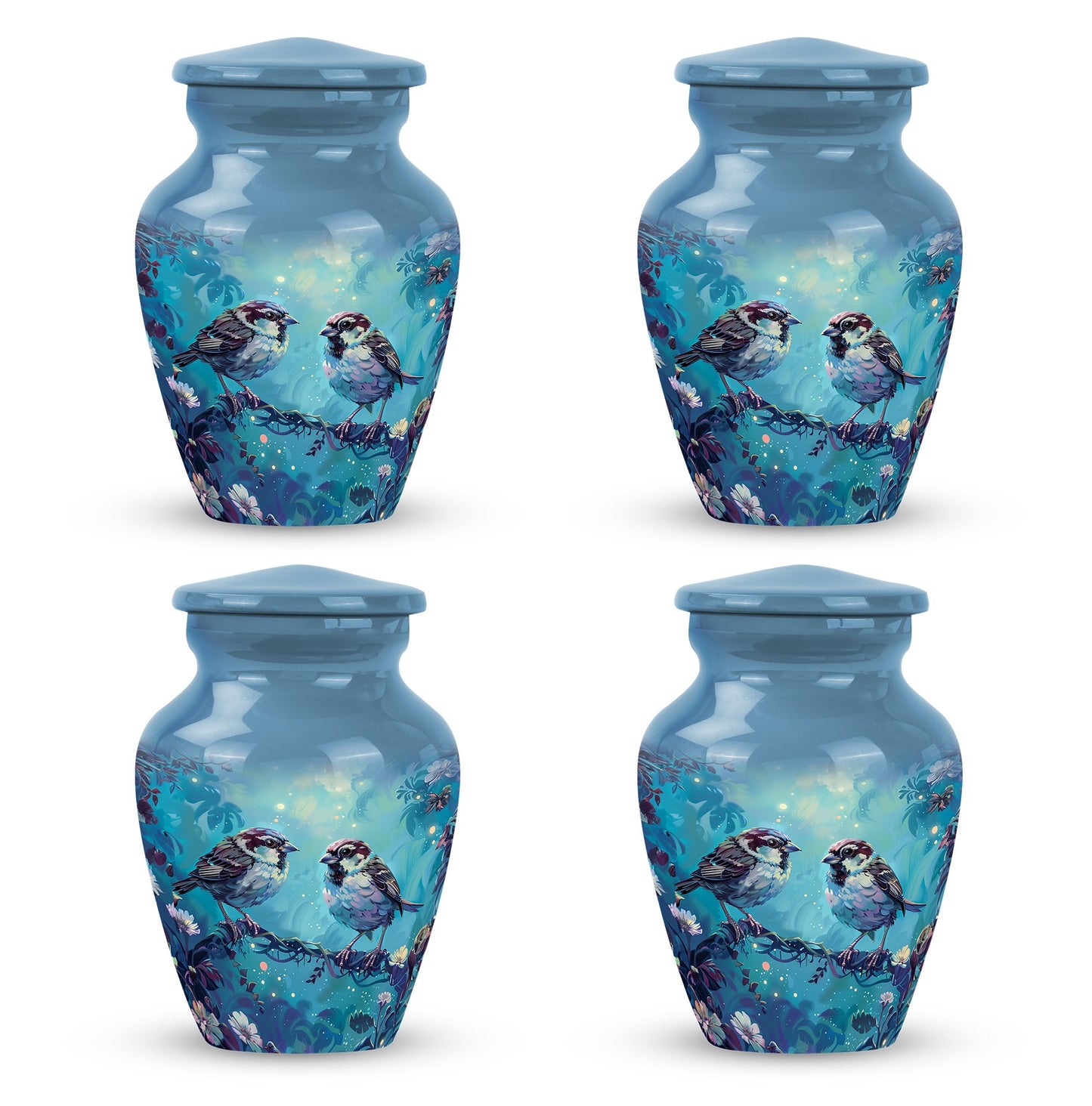 Personalized Bird Cremation Urn for Adults - 10-inch, 200 cu in - Yatskia