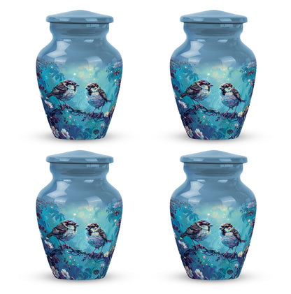 Personalized Bird Cremation Urn for Adults - 10-inch, 200 cu in - Yatskia