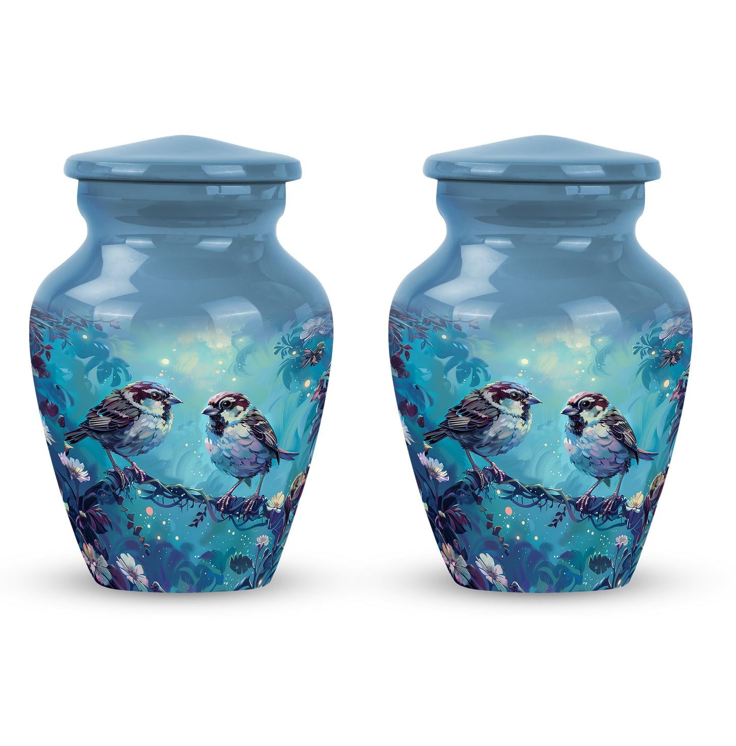 Personalized Bird Cremation Urn for Adults - 10-inch, 200 cu in - Yatskia