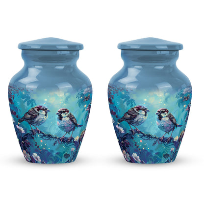 Personalized Bird Cremation Urn for Adults - 10-inch, 200 cu in - Yatskia