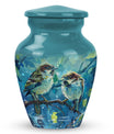 Sparrow Pair Cremation Urn for Human Ashes - Cremation Urns For Adults