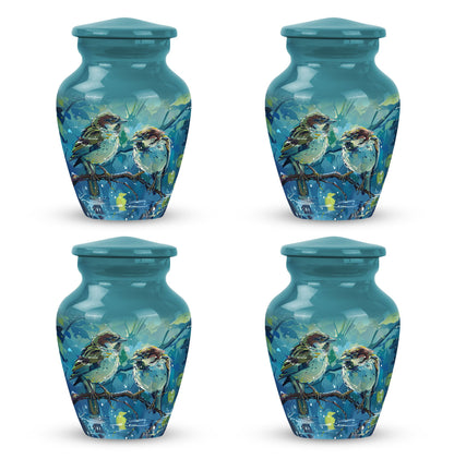 Personalized Bird Cremation Urn for Adults - 10-inch, 200 cu in - Yatskia