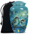 Sparrow Pair Cremation Urn for Human Ashes - Cremation Urns For Adults