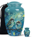 Sparrow Pair Cremation Urn for Human Ashes - Cremation Urns For Adults