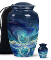 Swans Moonlight Cremation Urn for Human Ashes - Large Urn For Ashes
